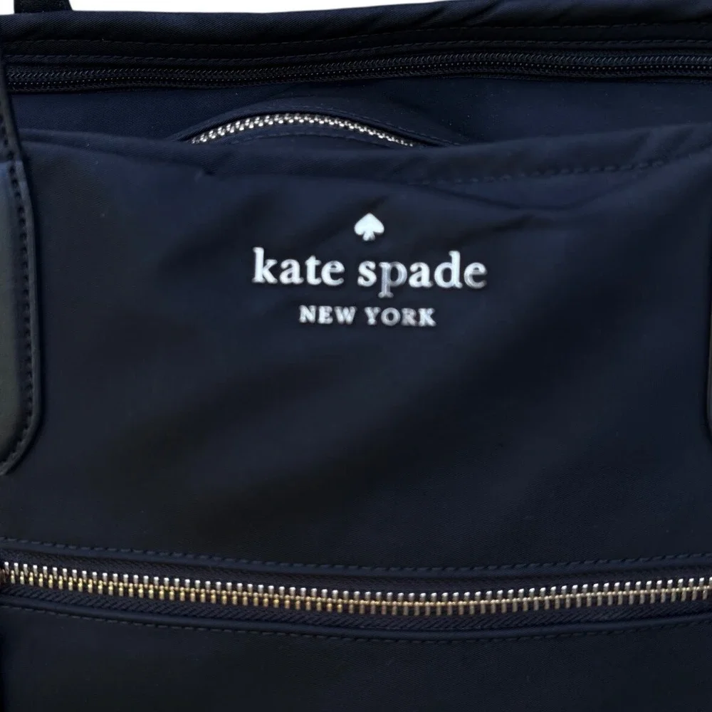 KATE SPADE Chelsea Baby Bag, Designer Diaper Bag, Black